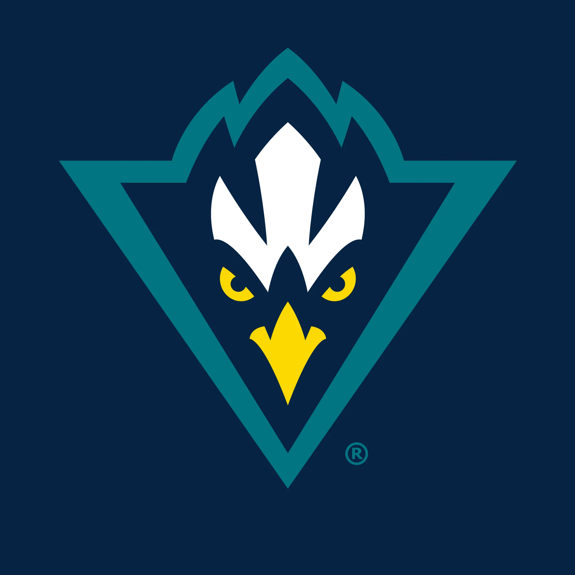 UNC Wilmington Seahawks Primary Logo Hoodie - Navy - Image 2