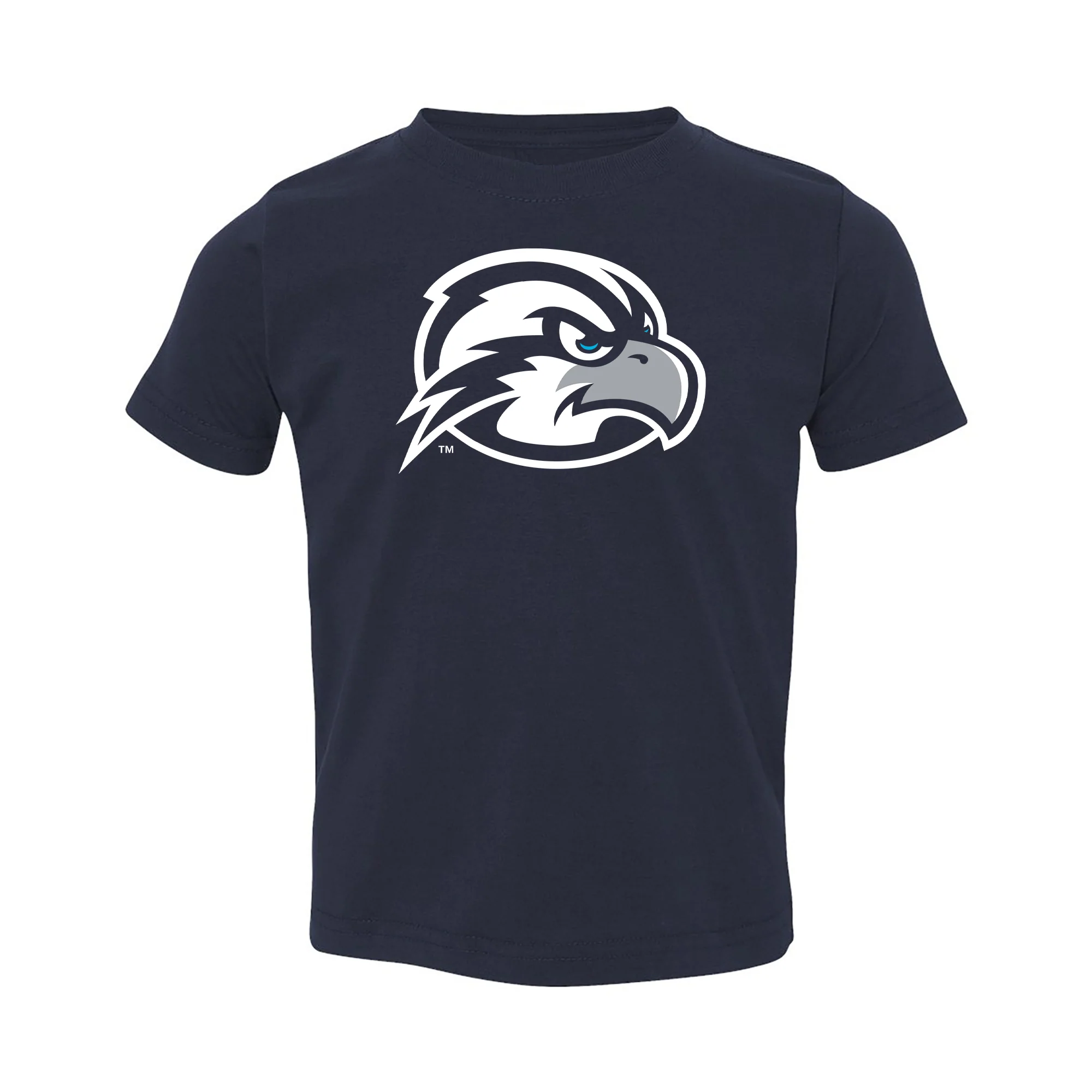 University of North Florida Ospreys Primary Logo Toddler Short Sleeve T Shirt - Navy