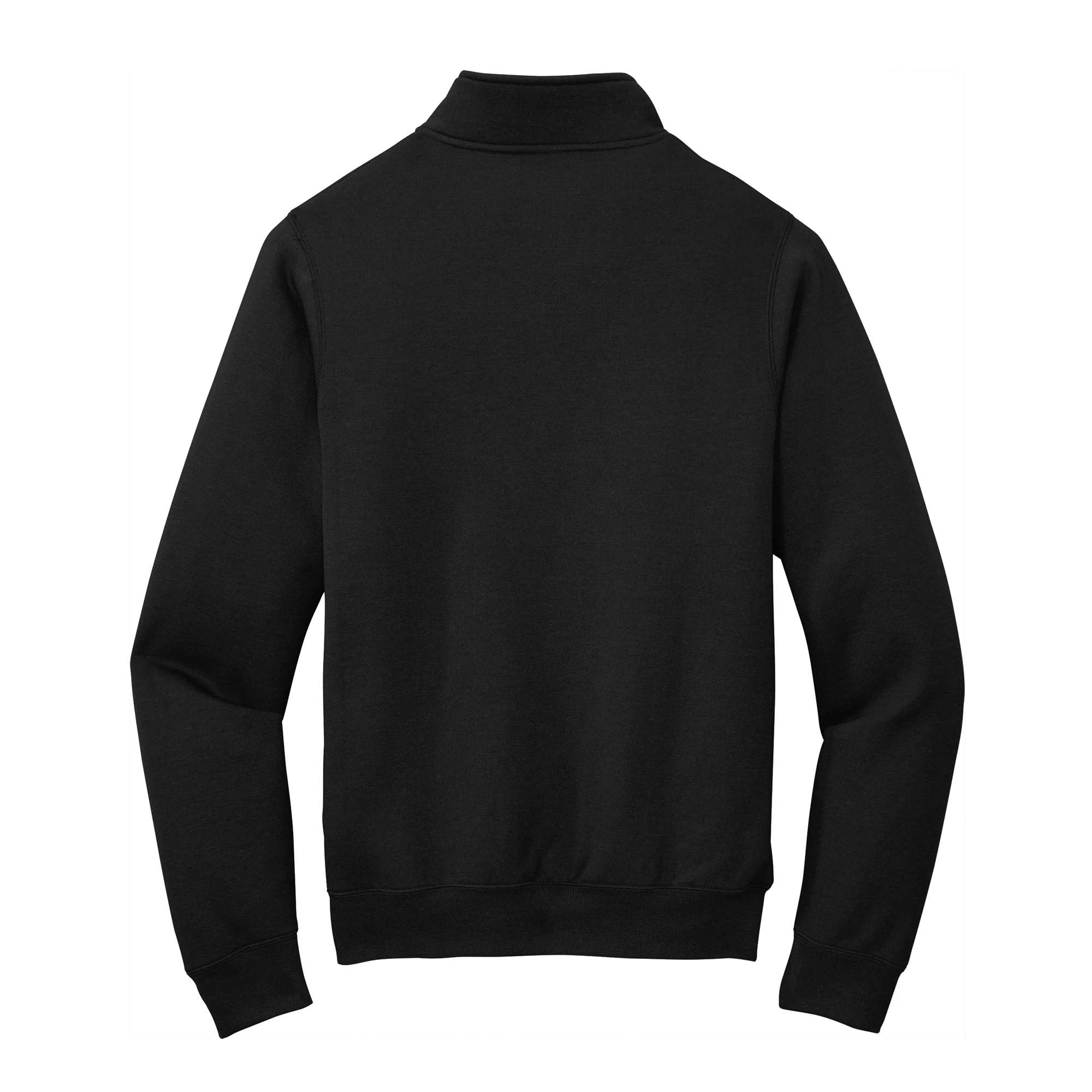 University of Colorado Buffaloes Primary Logo Left Chest 1/4 Zip Sweatshirt - Black - Image 3