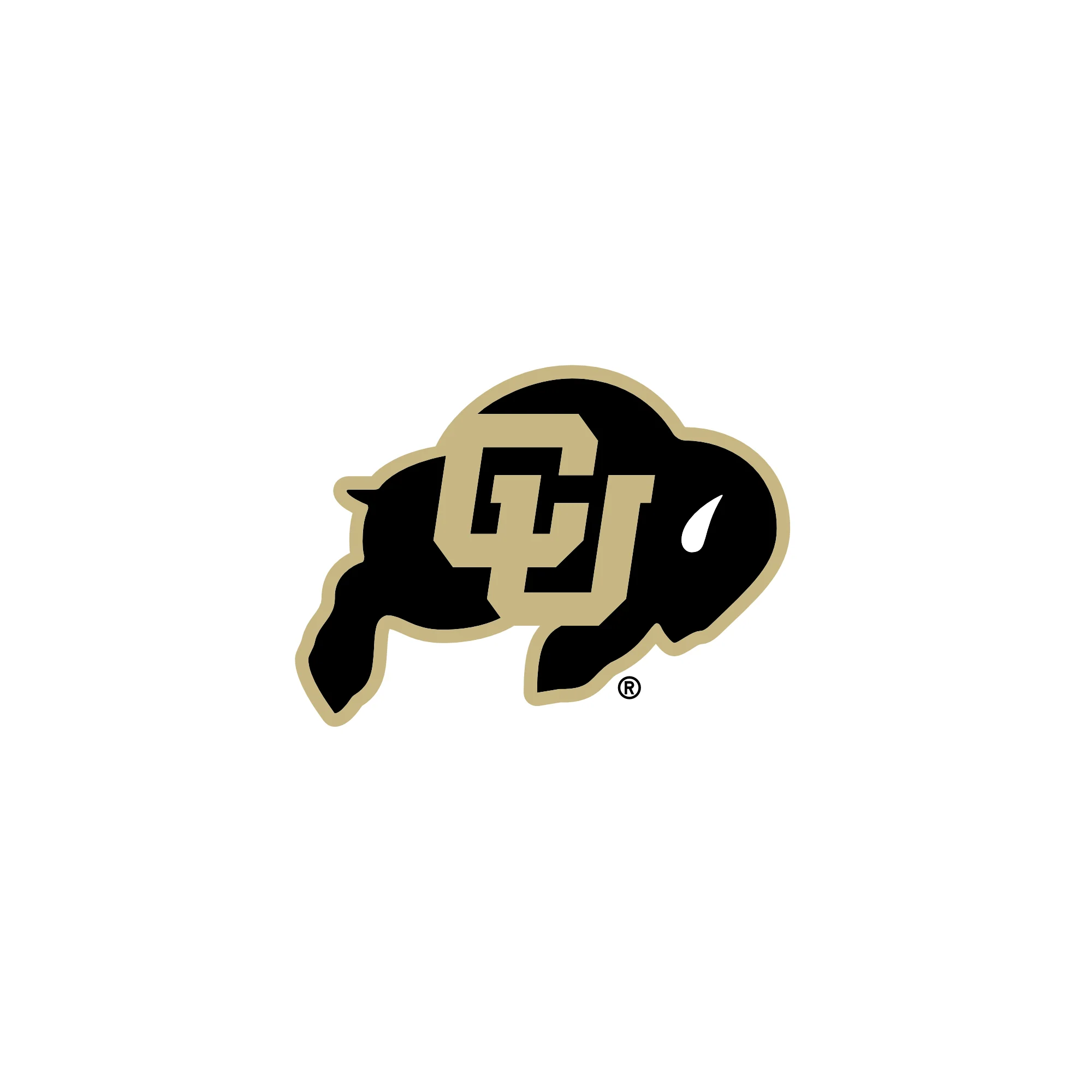 University of Colorado Buffaloes Primary Logo Left Chest Polo - White - Image 2