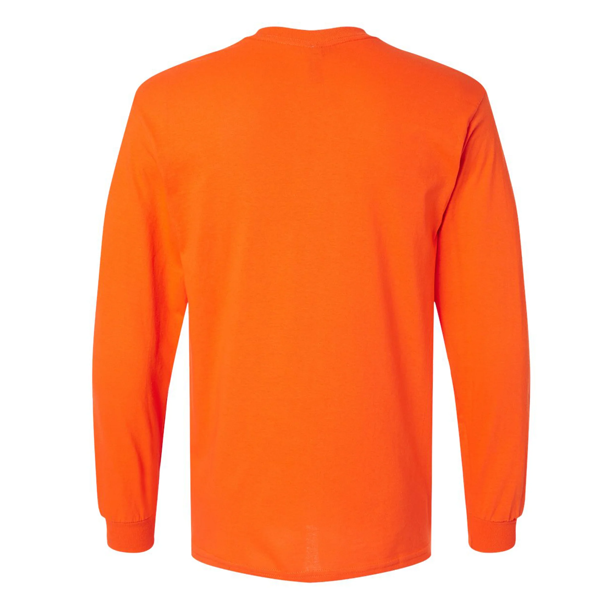 University of Illinois Fighting Illini Primary Logo Cotton Long Sleeve T-Shirt - Orange - Image 3