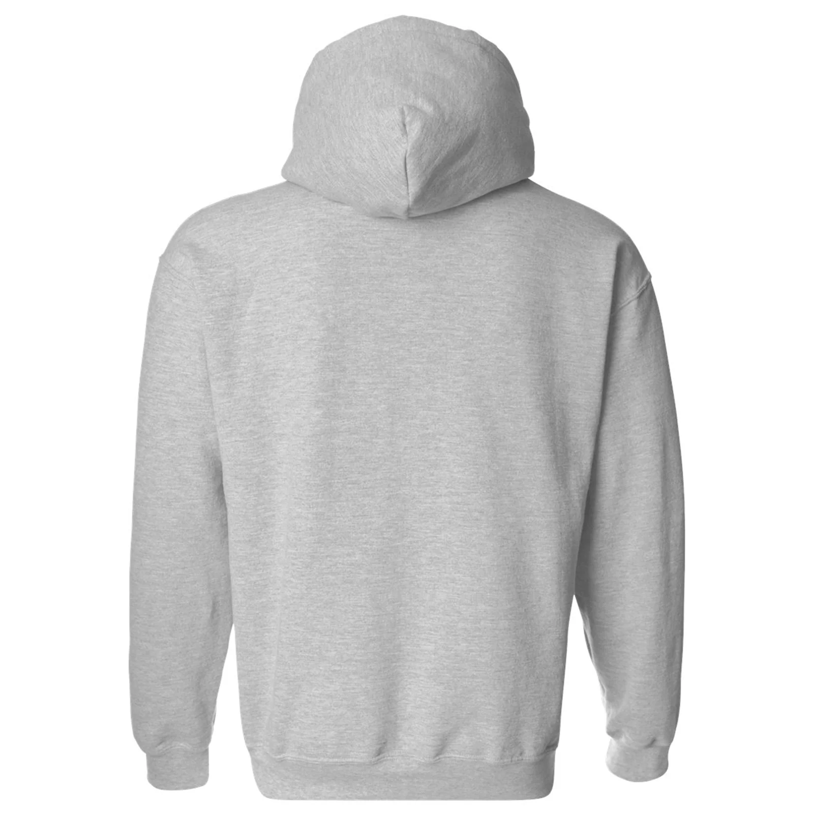 University of Iowa Hawkeyes Basic Block Heavy Blend Hoodie - Sport Grey - Image 3