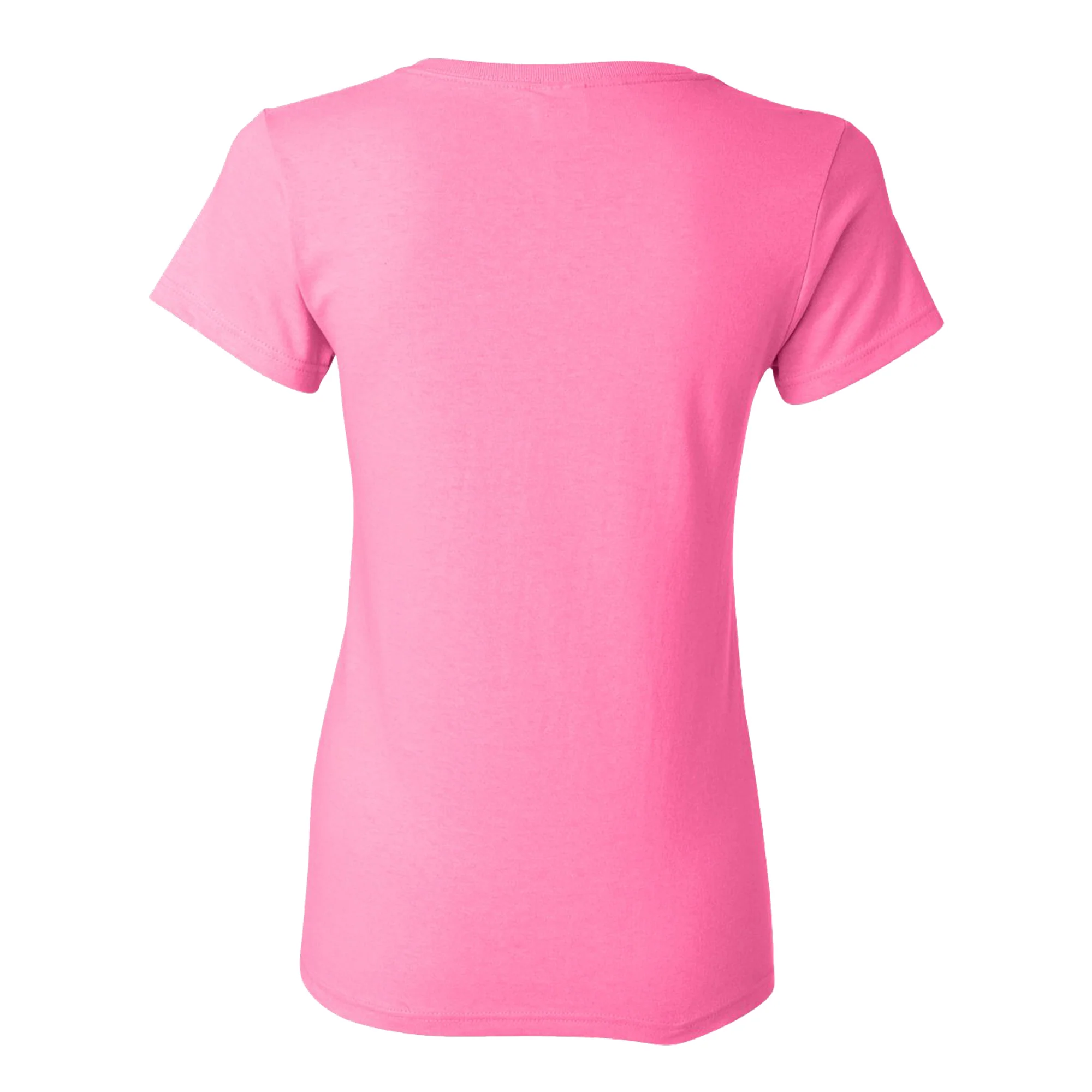 University of Michigan Wolverines Basic Block Women's T-Shirt - Azalea - Image 3