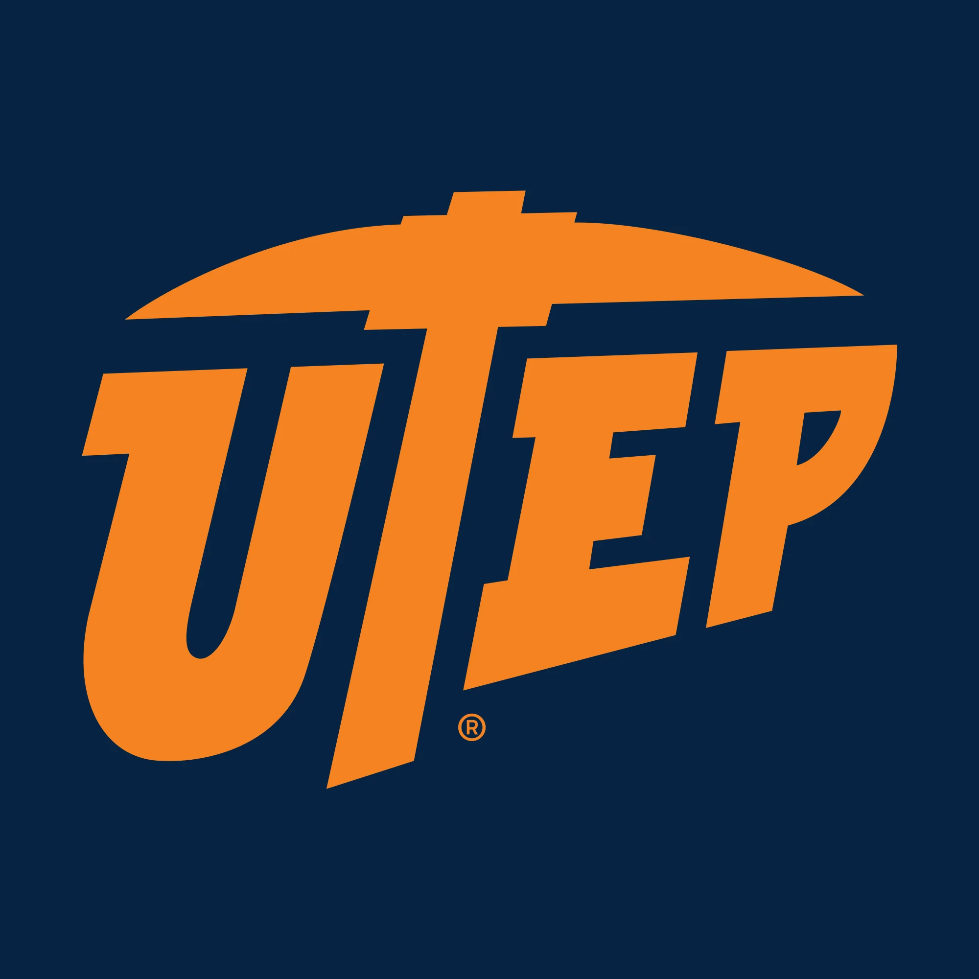 University of Texas at El Paso Miners Primary Logo Tank Top - Navy - Image 2