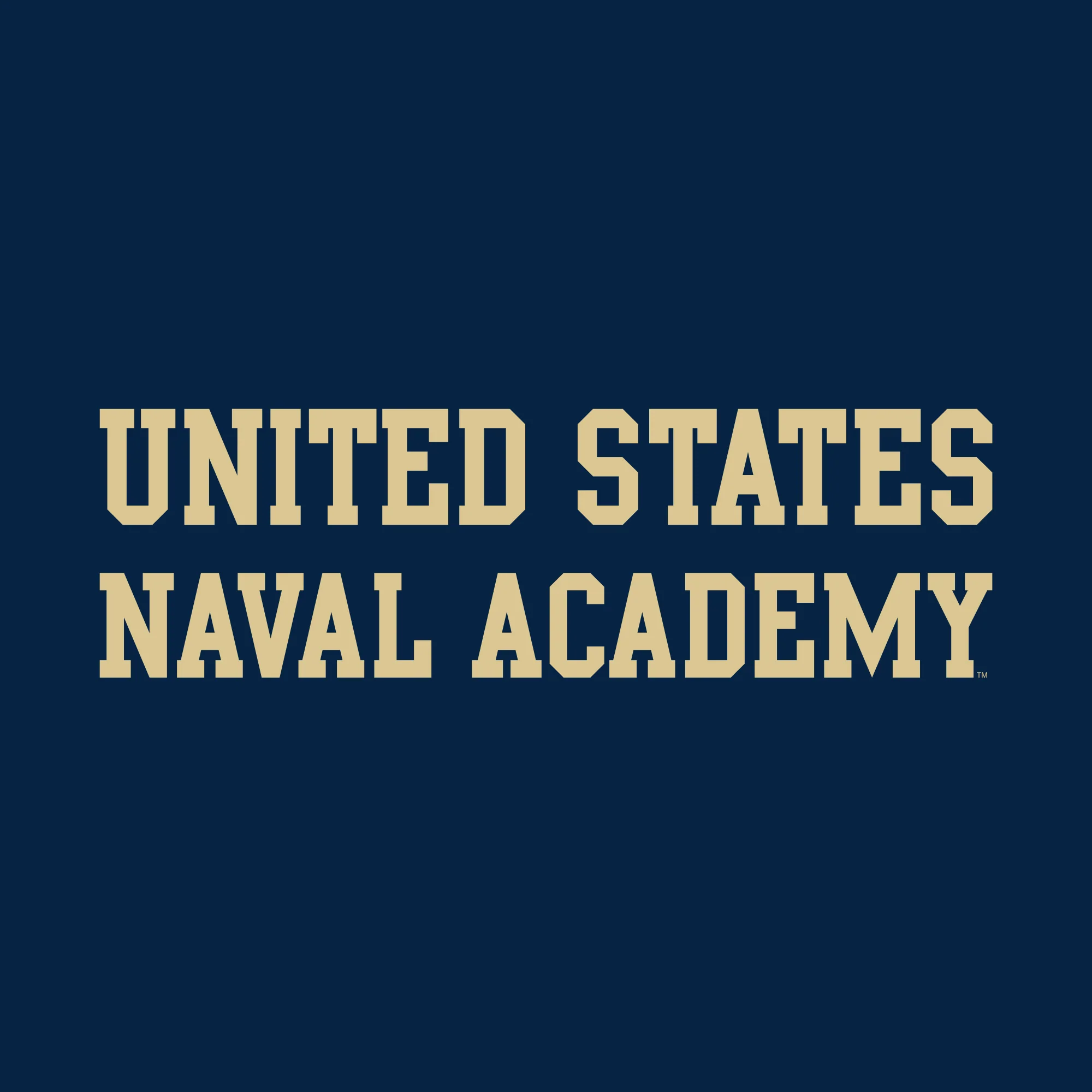 United States Naval Academy Midshipmen Basic Block Heavy Blend Crewneck - Navy - Image 2