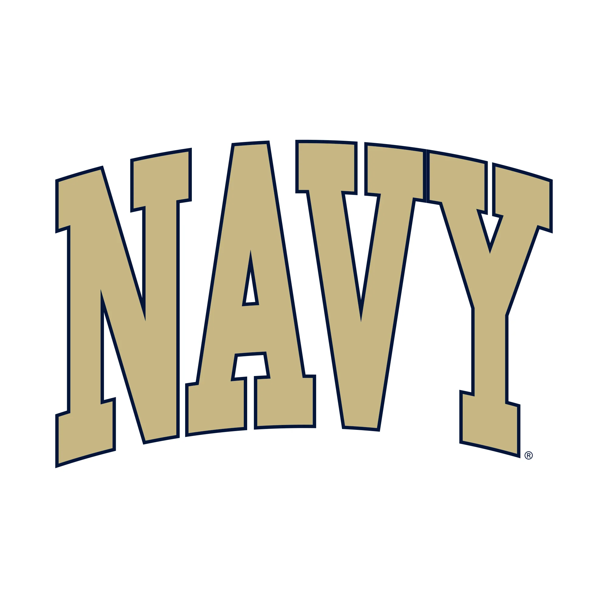 US Naval Academy Midshipmen Mega Arch T-Shirt - White - Image 2
