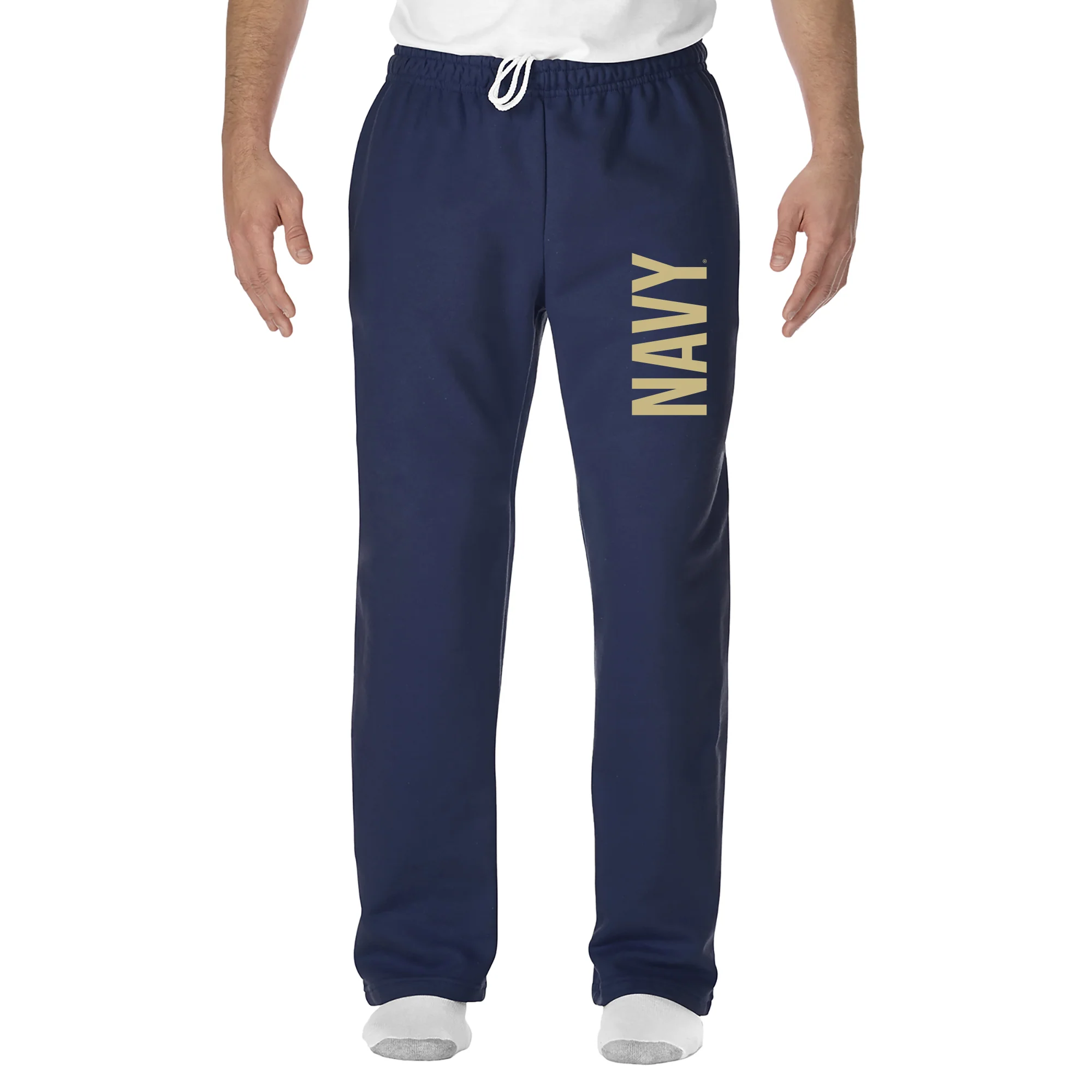 US Naval Academy Midshipmen Super Block Sweatpants - Navy - Image 3