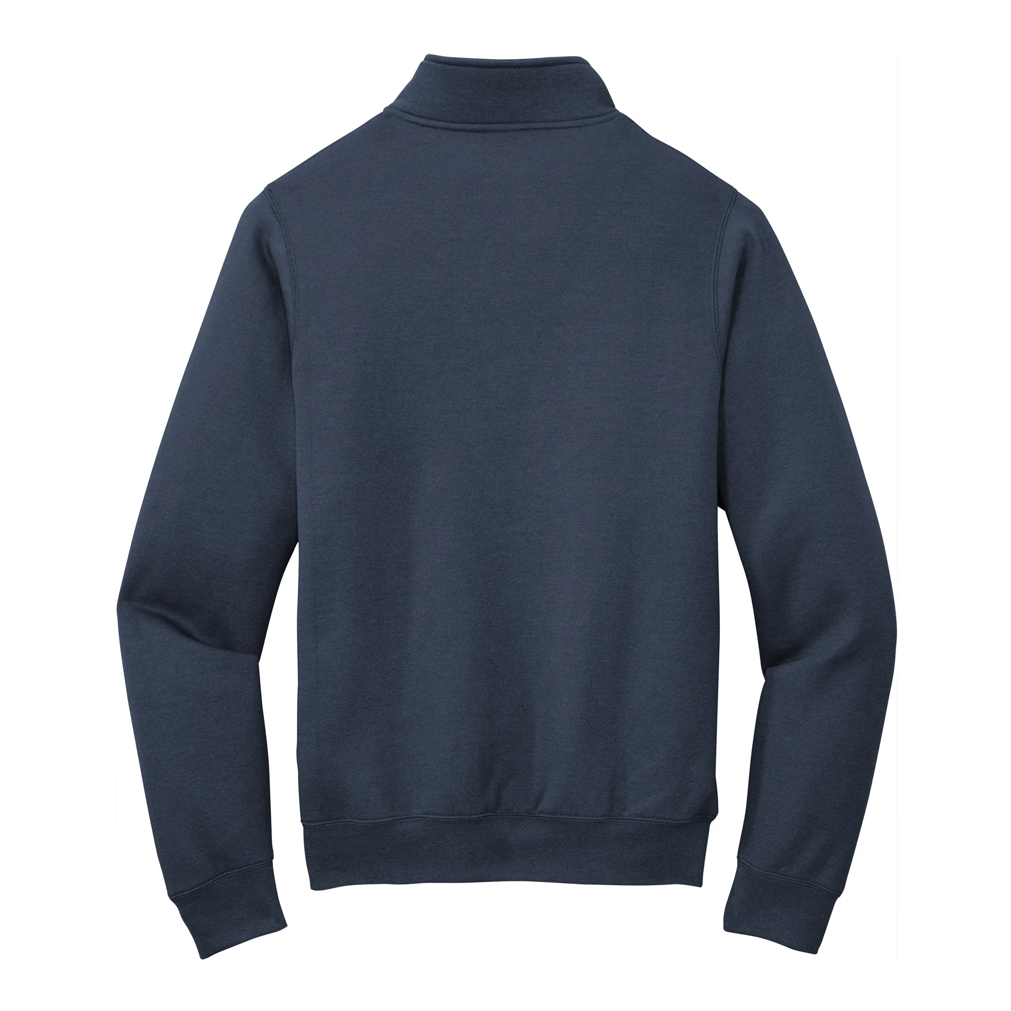 United States Naval Academy Primary Logo Left Chest 1/4 Zip Sweatshirt - Navy - Image 3