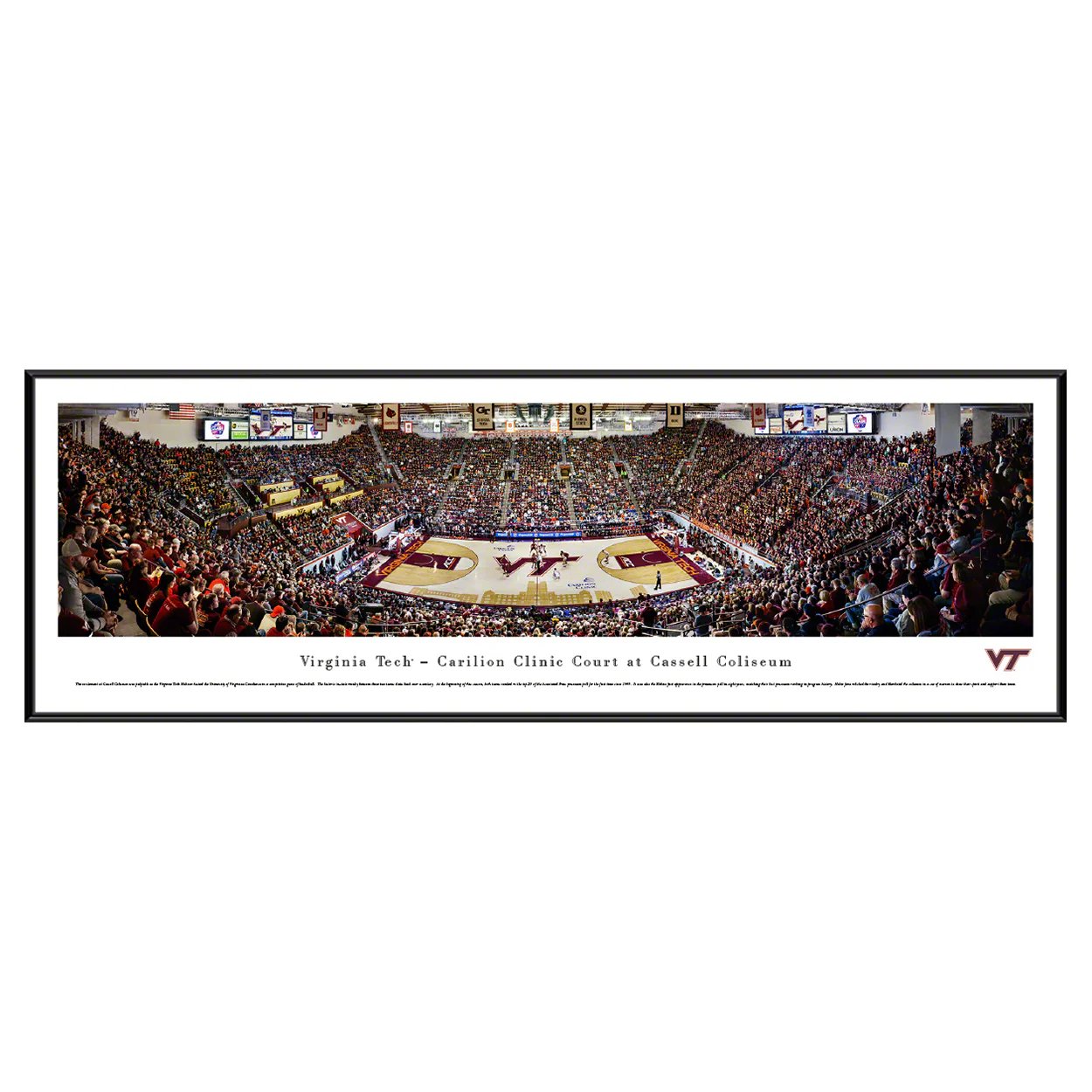 Blakeway Virginia Tech Hokies Basketball Panorama