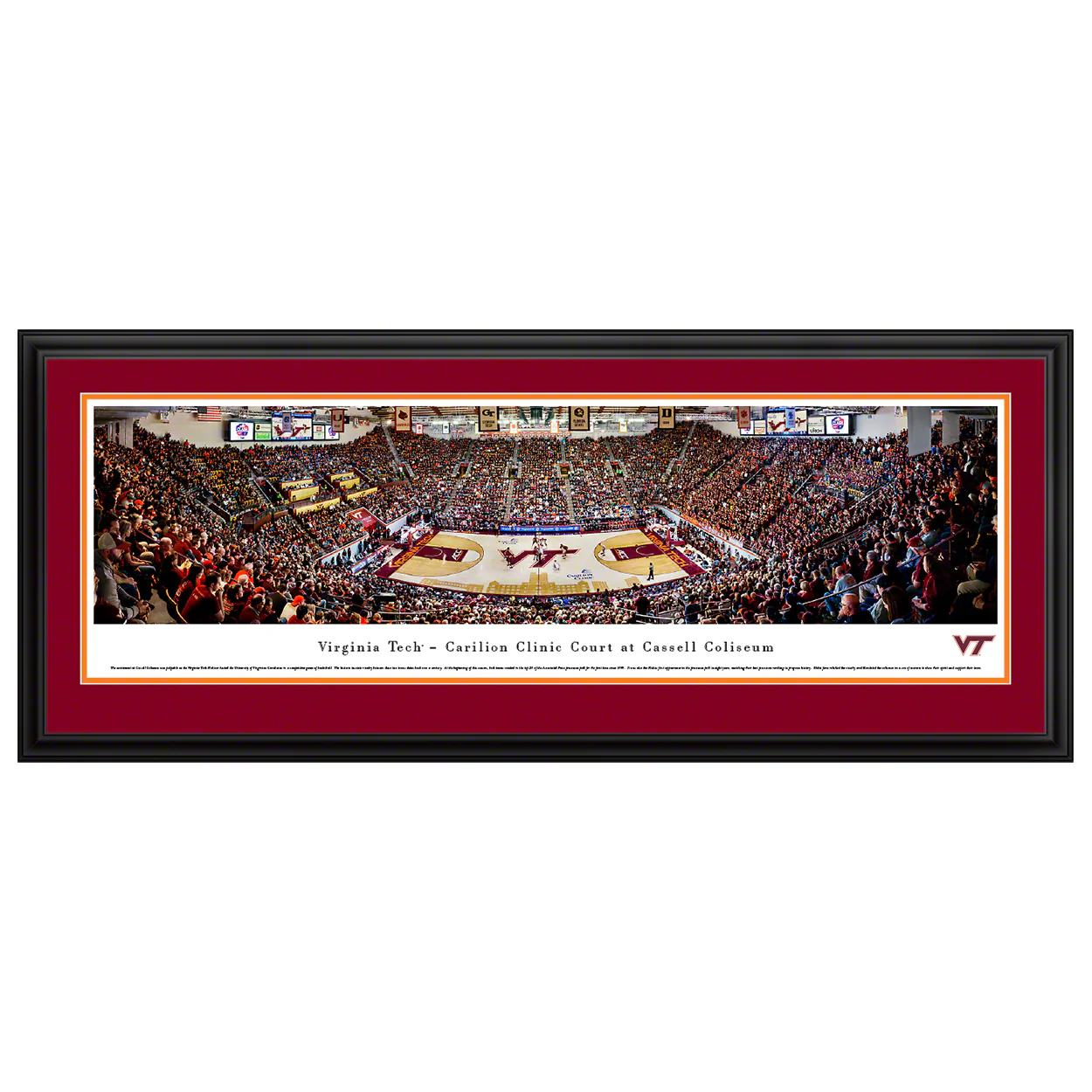 Blakeway Virginia Tech Hokies Basketball Panorama - Image 3