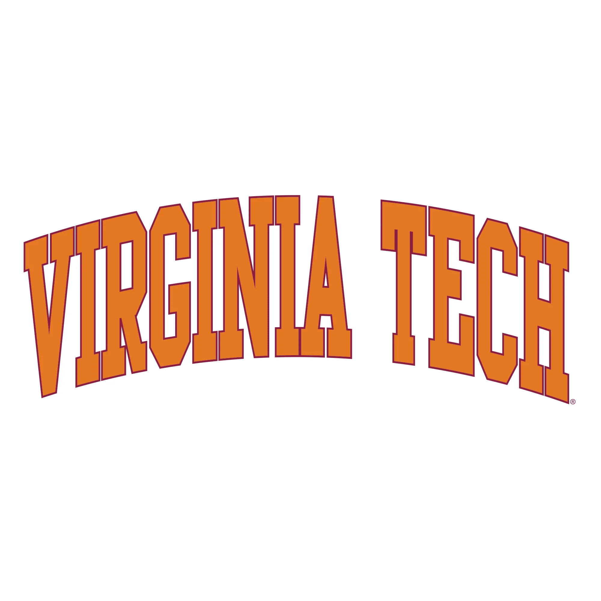 Virginia Tech Mega Arch T-Shirt - White - Image 2