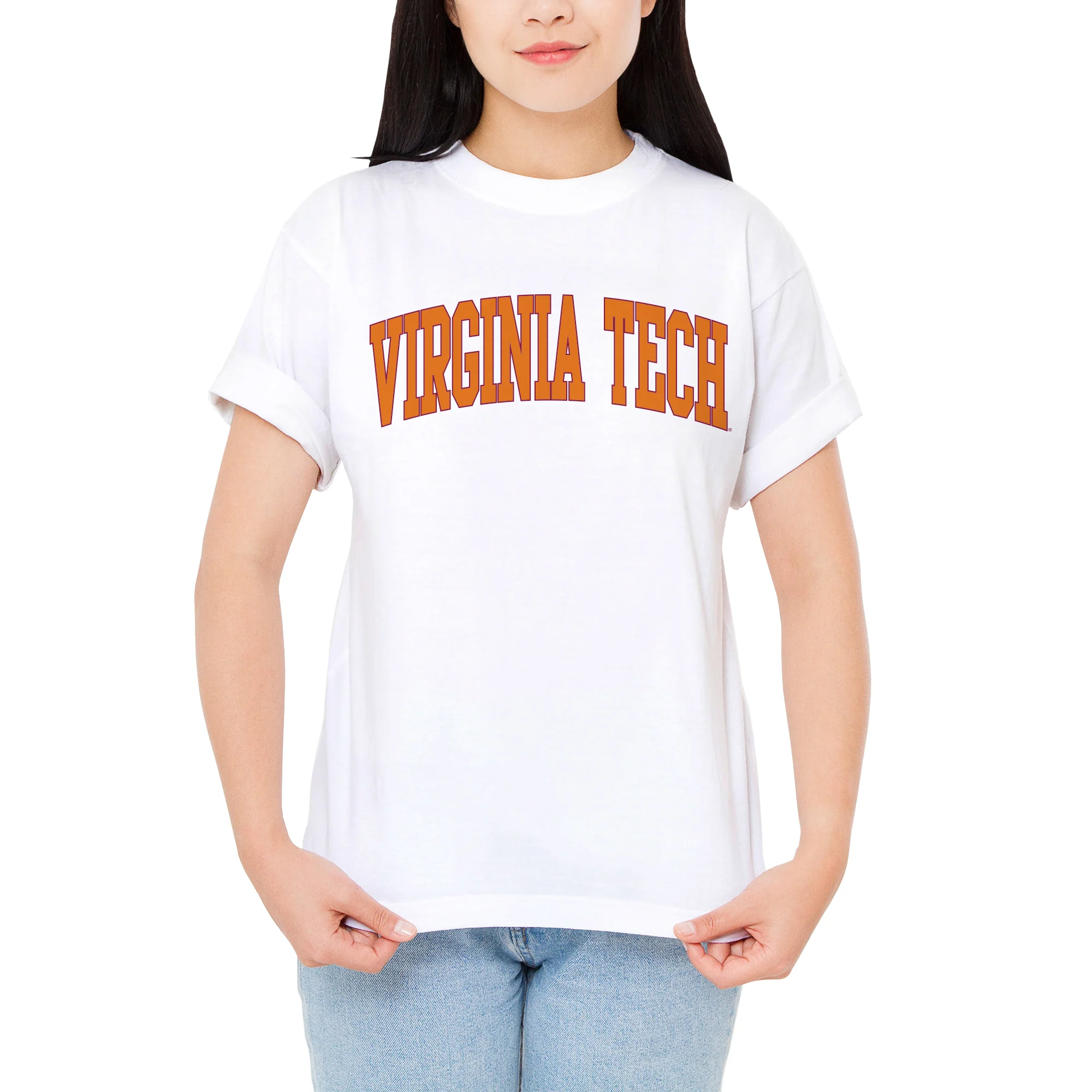 Virginia Tech Mega Arch T-Shirt - White - Image 4