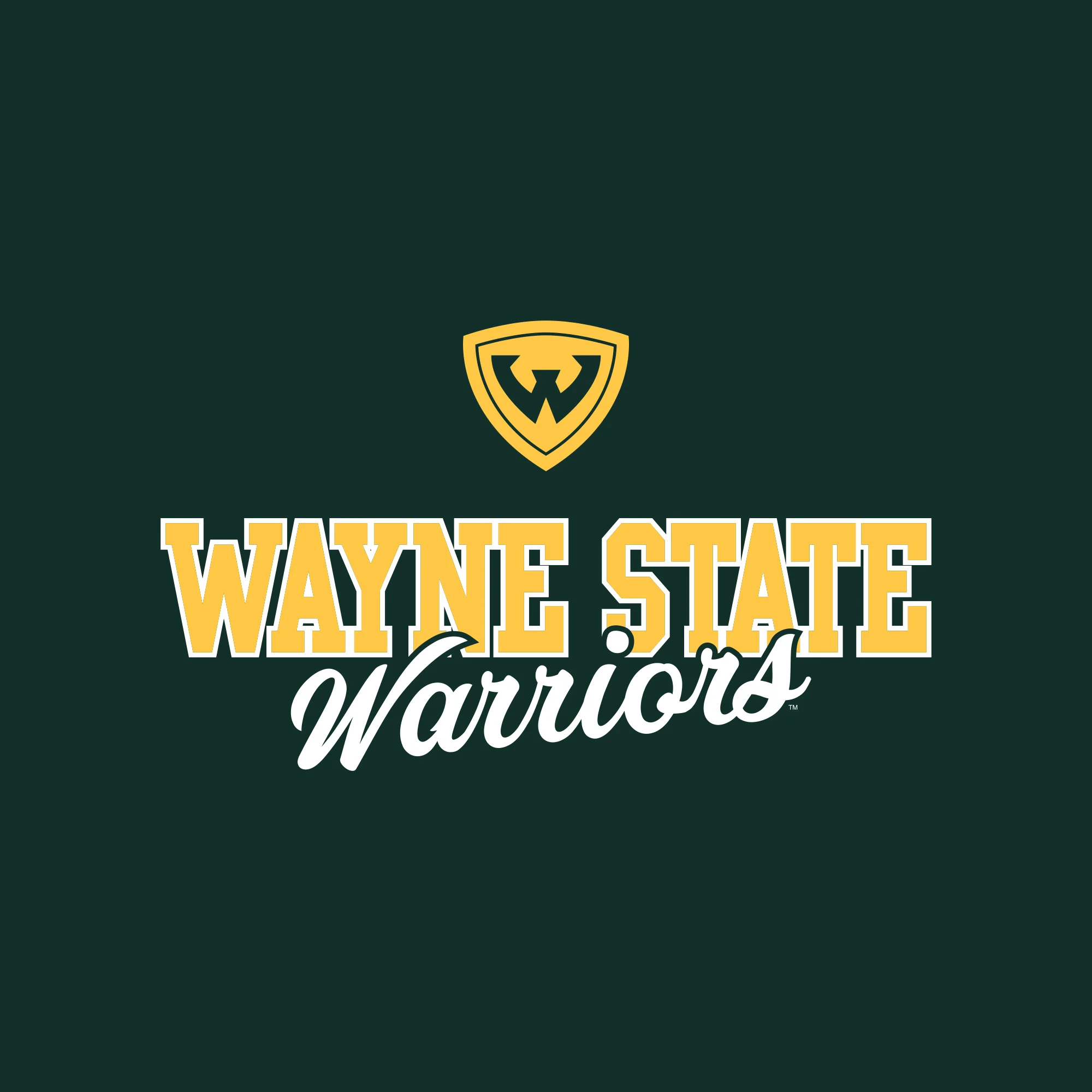 Wayne State Fresh Script T-Shirt - Image 3