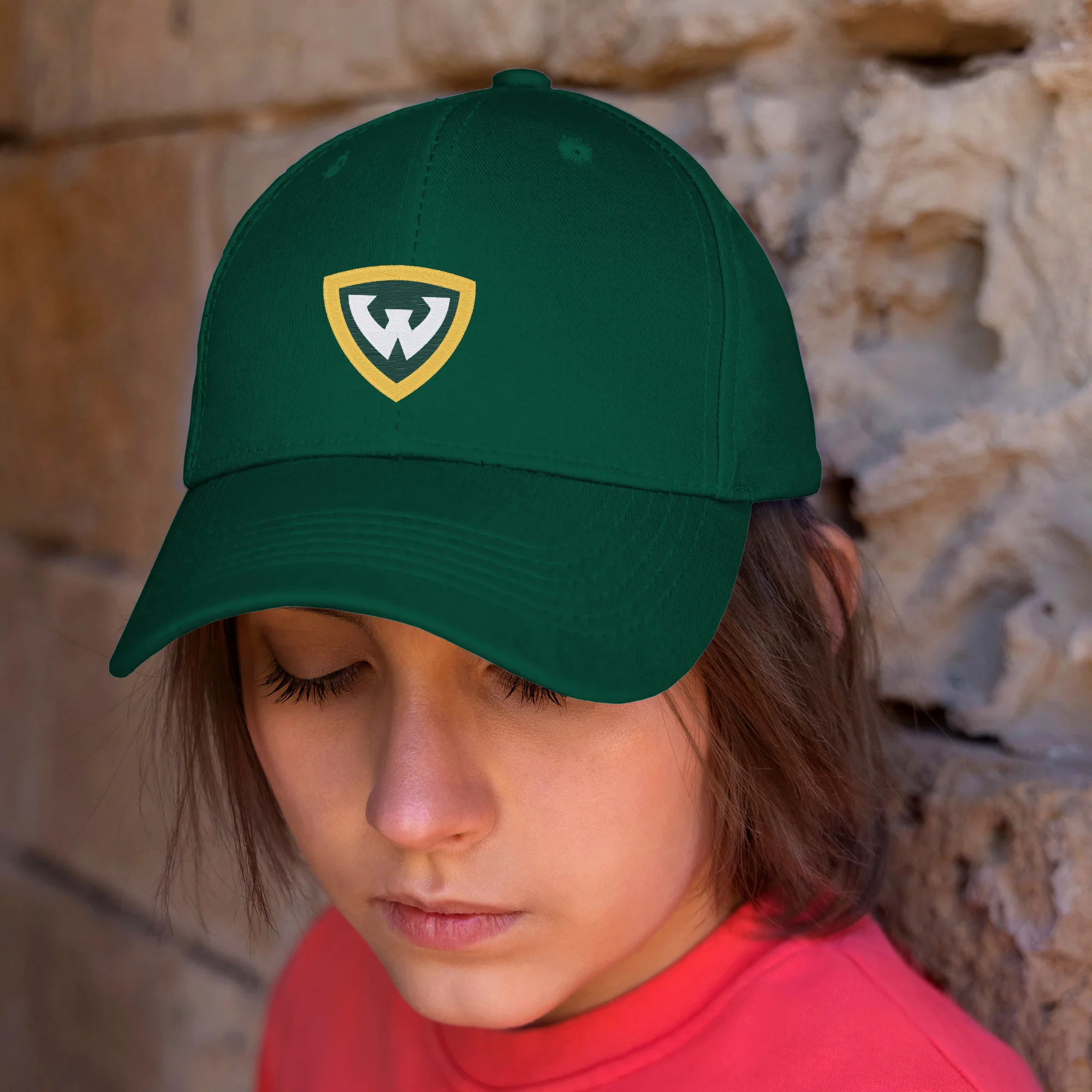 Wayne State Primary Logo Dad Hat - Image 5