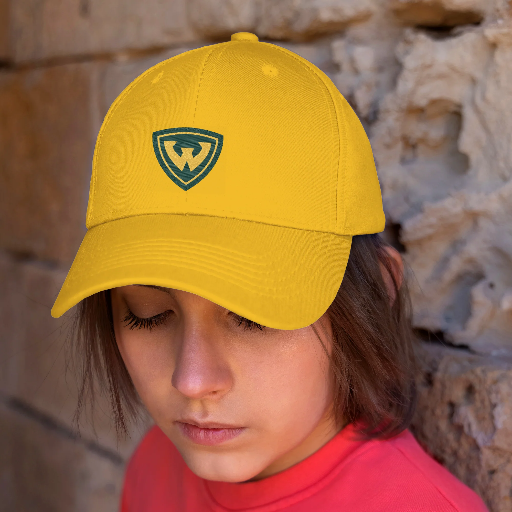 Wayne State Primary Logo Dad Hat - Image 7