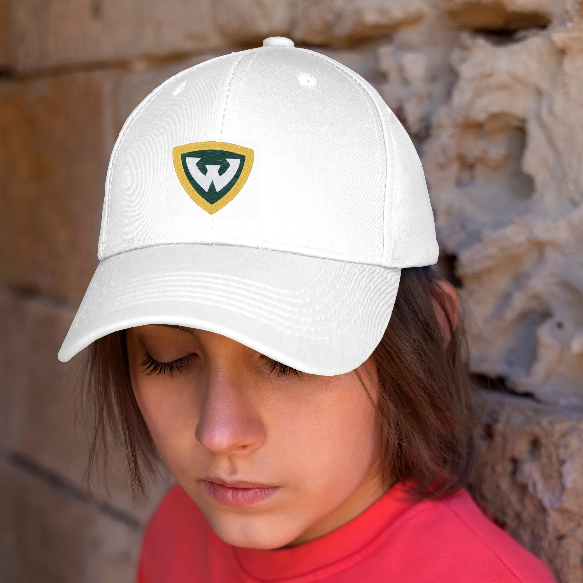 Wayne State Primary Logo Dad Hat - Image 9