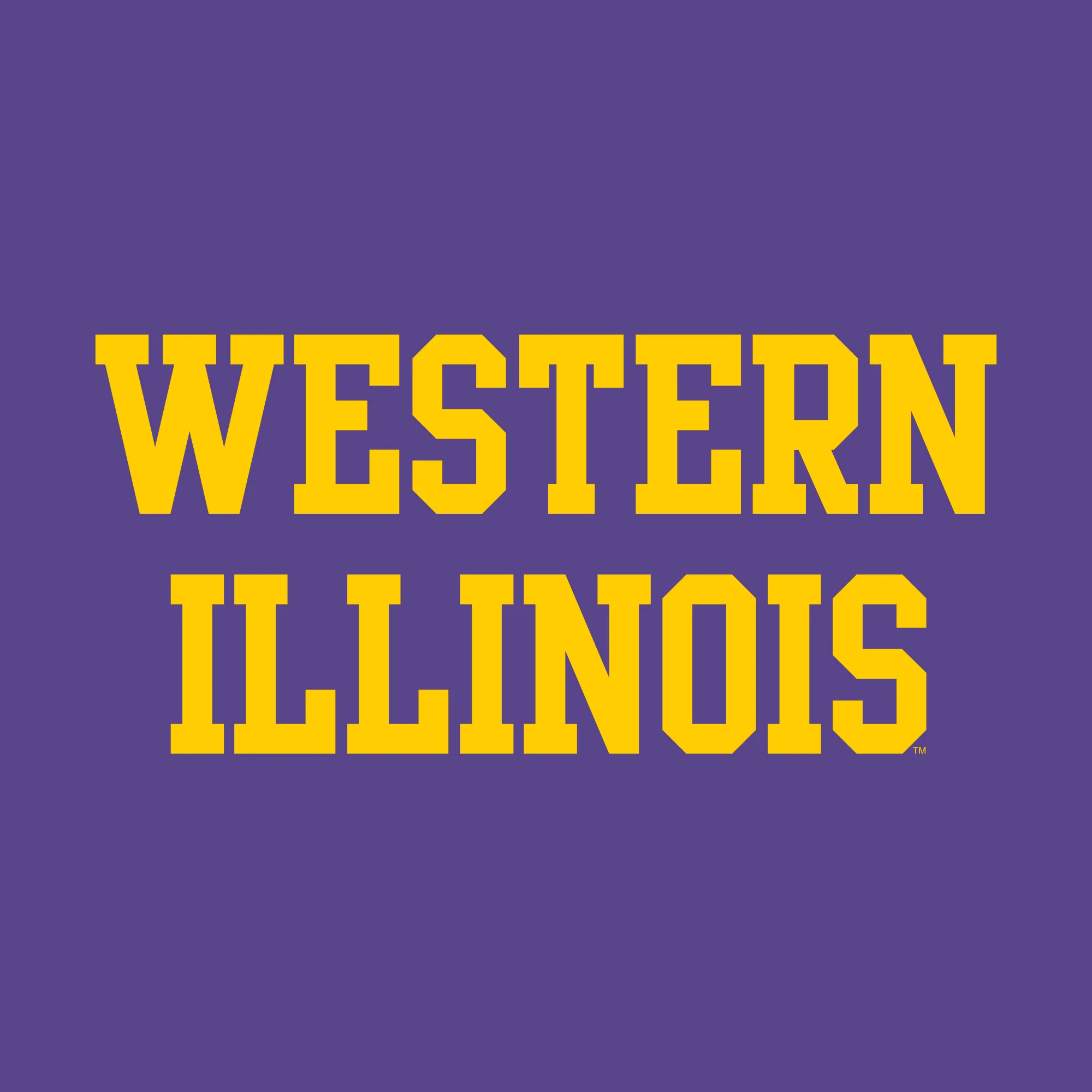 Western Illinois University Leathernecks Basic Block Hoodie - Purple - Image 2