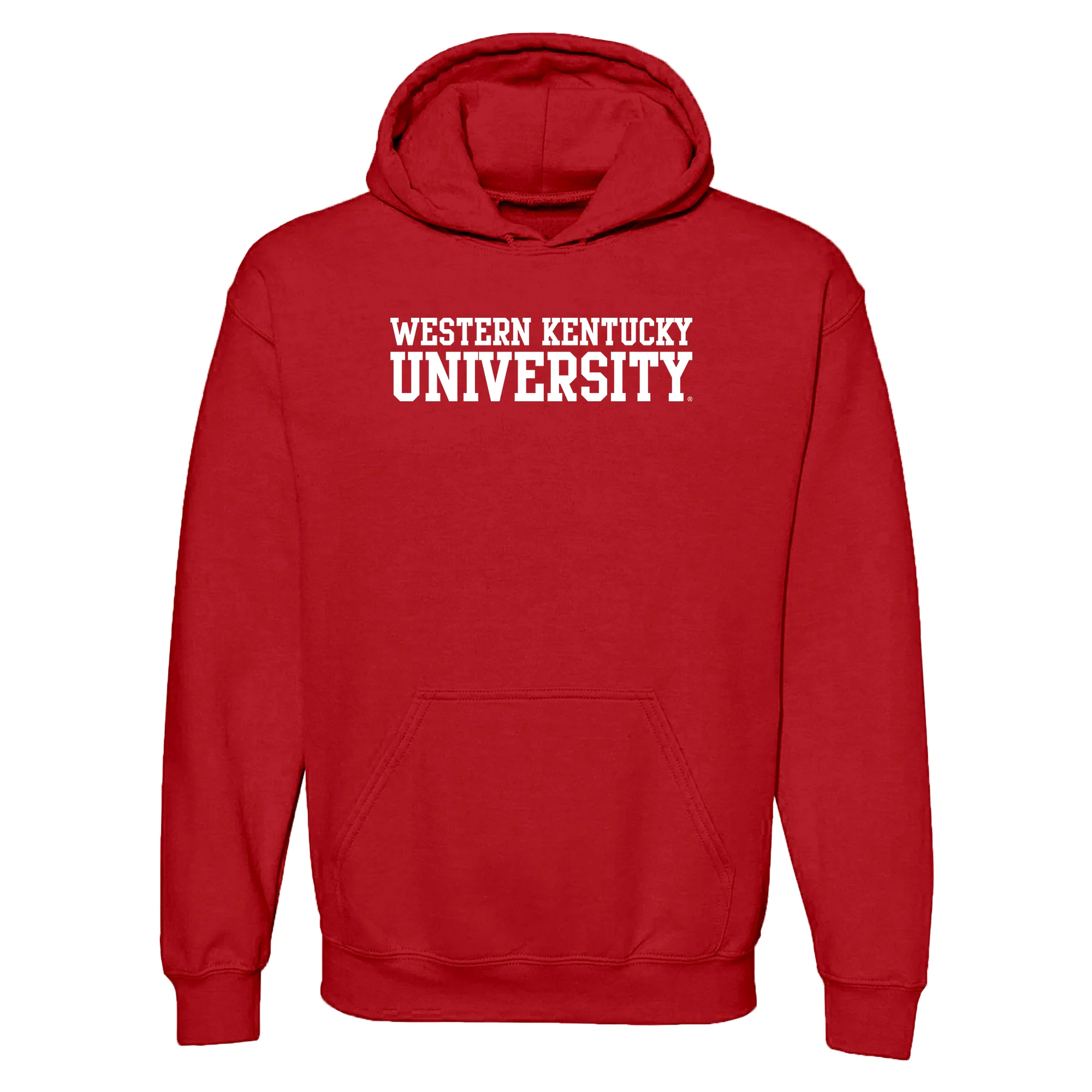 Western Kentucky Hilltoppers Basic Block Hoodie - Red