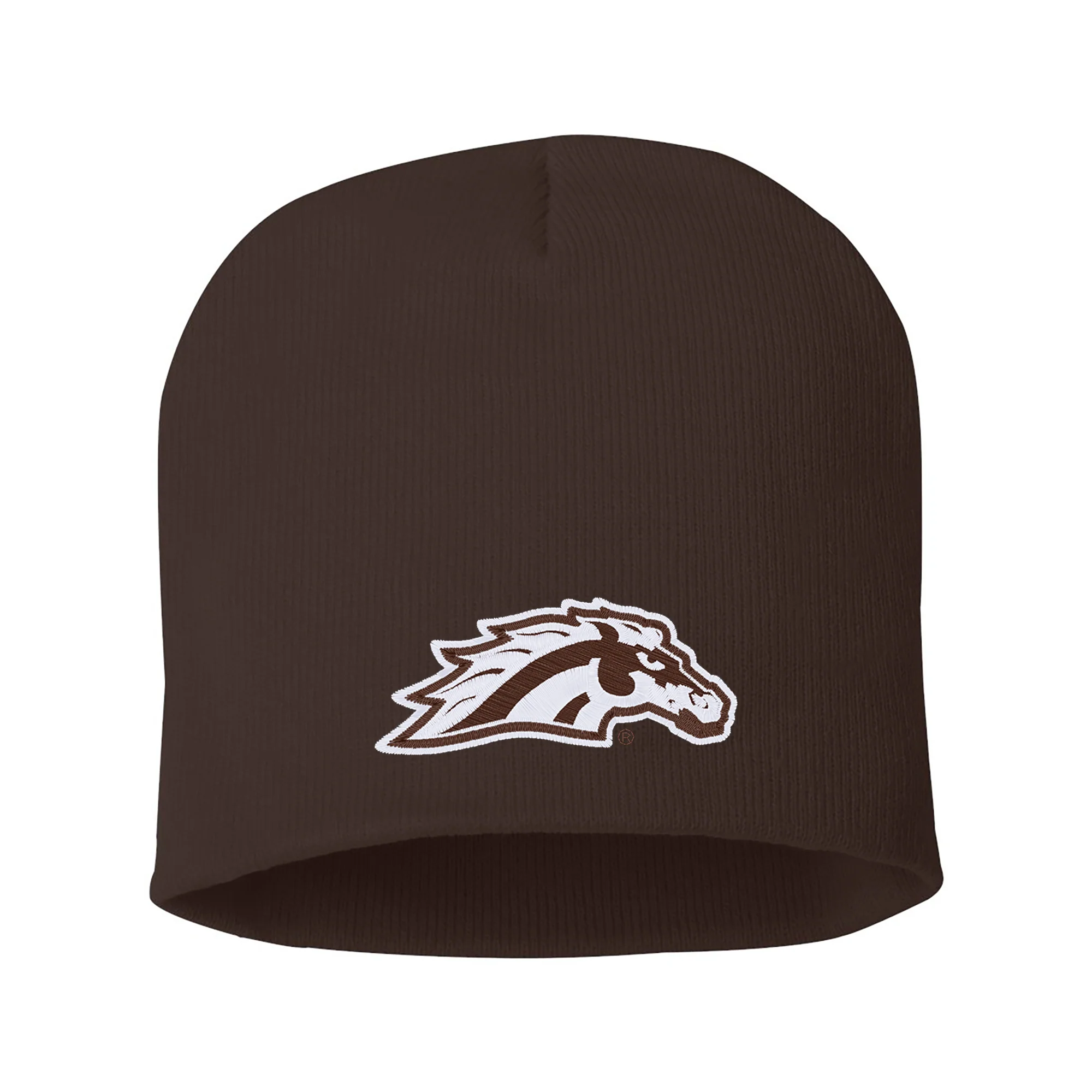 Western Michigan Primary Logo Solid Knit Beanie - Image 2