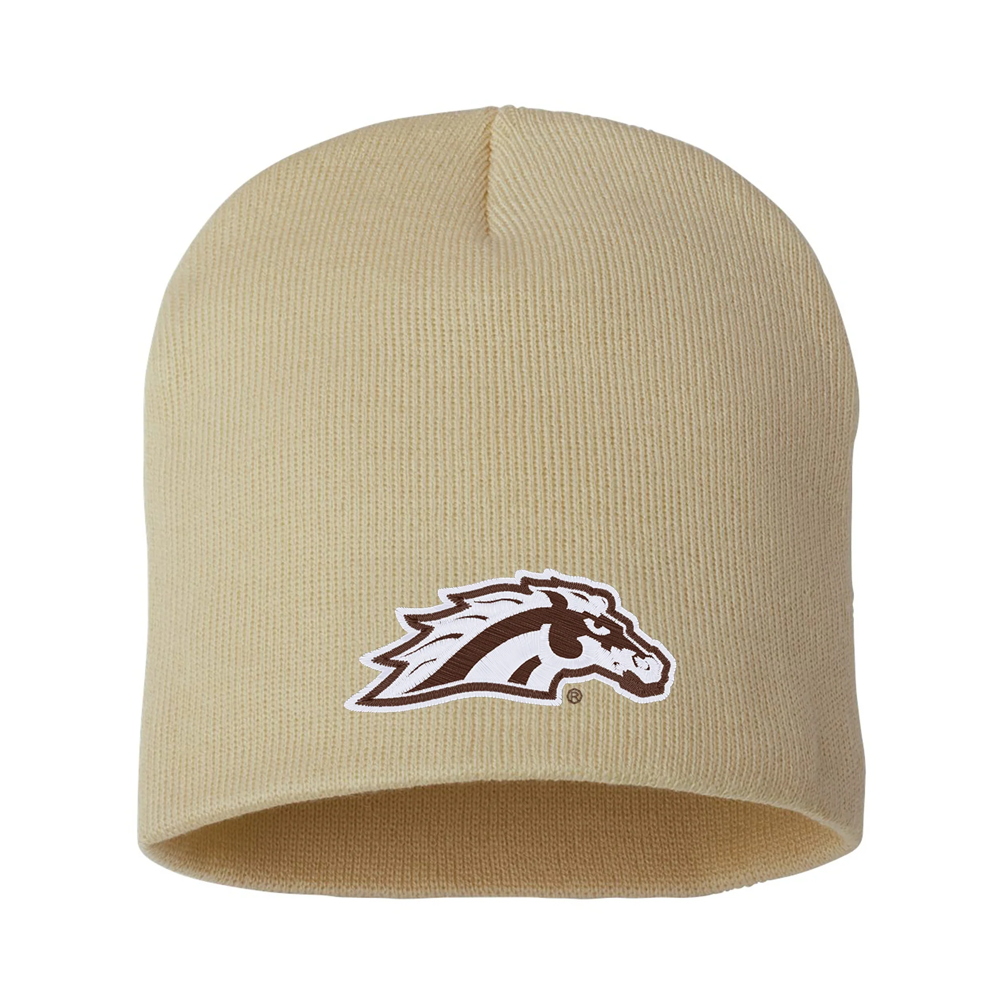 Western Michigan Primary Logo Solid Knit Beanie - Image 3