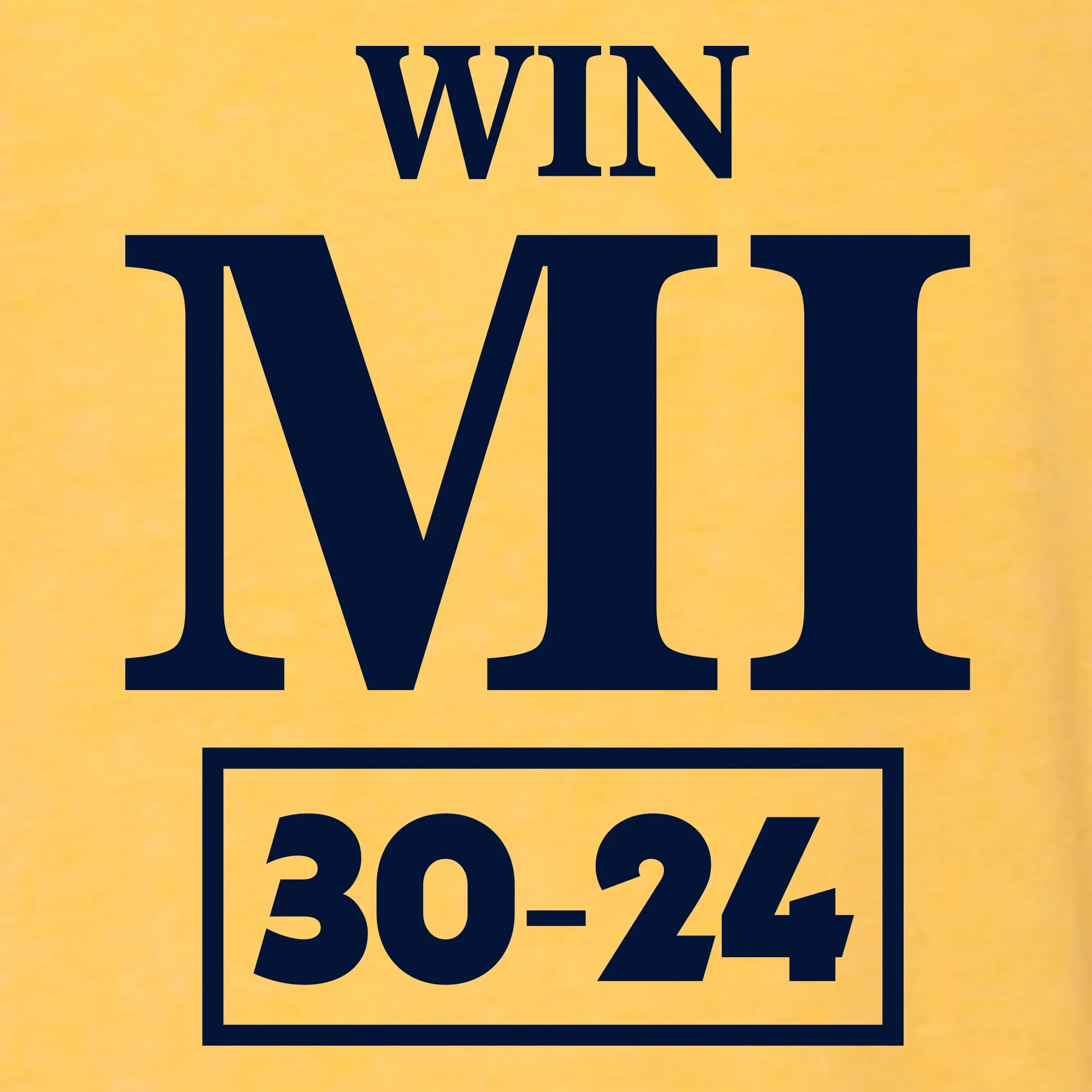 Win MI - Yellow Gold Triblend - Image 3