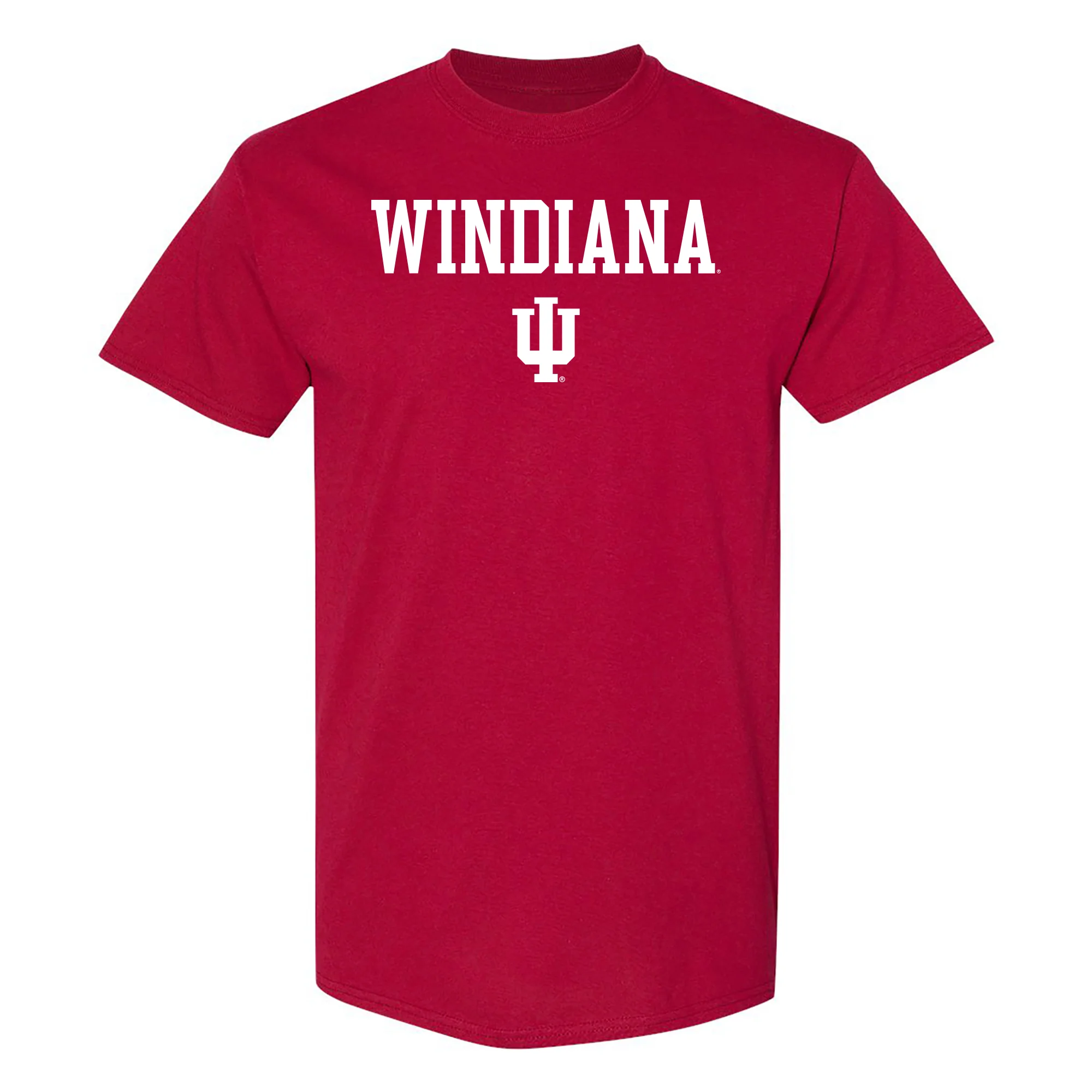 WINdiana Block T-Shirt - Cardinal