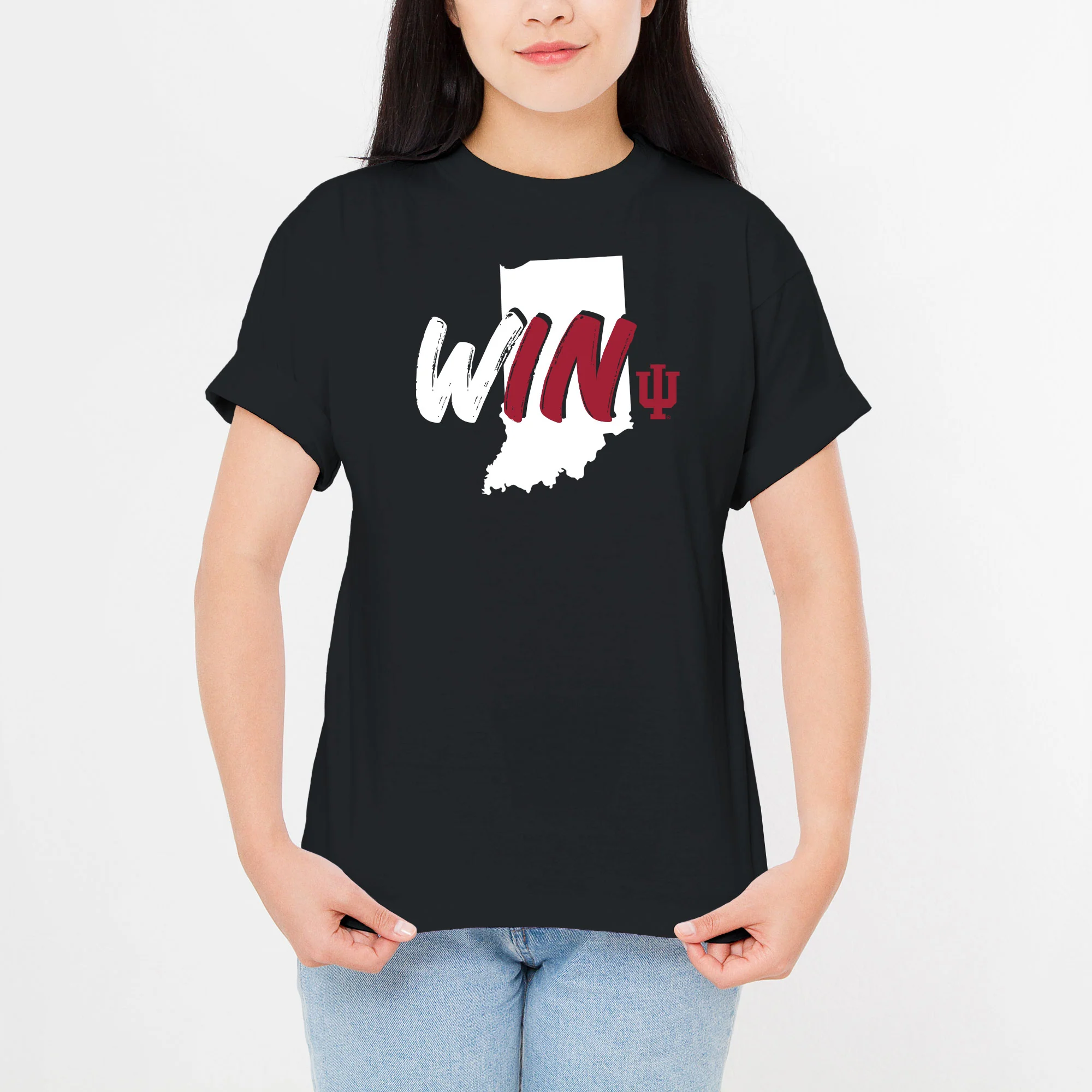 WINdiana Brush State T-Shirt - Black - Image 4
