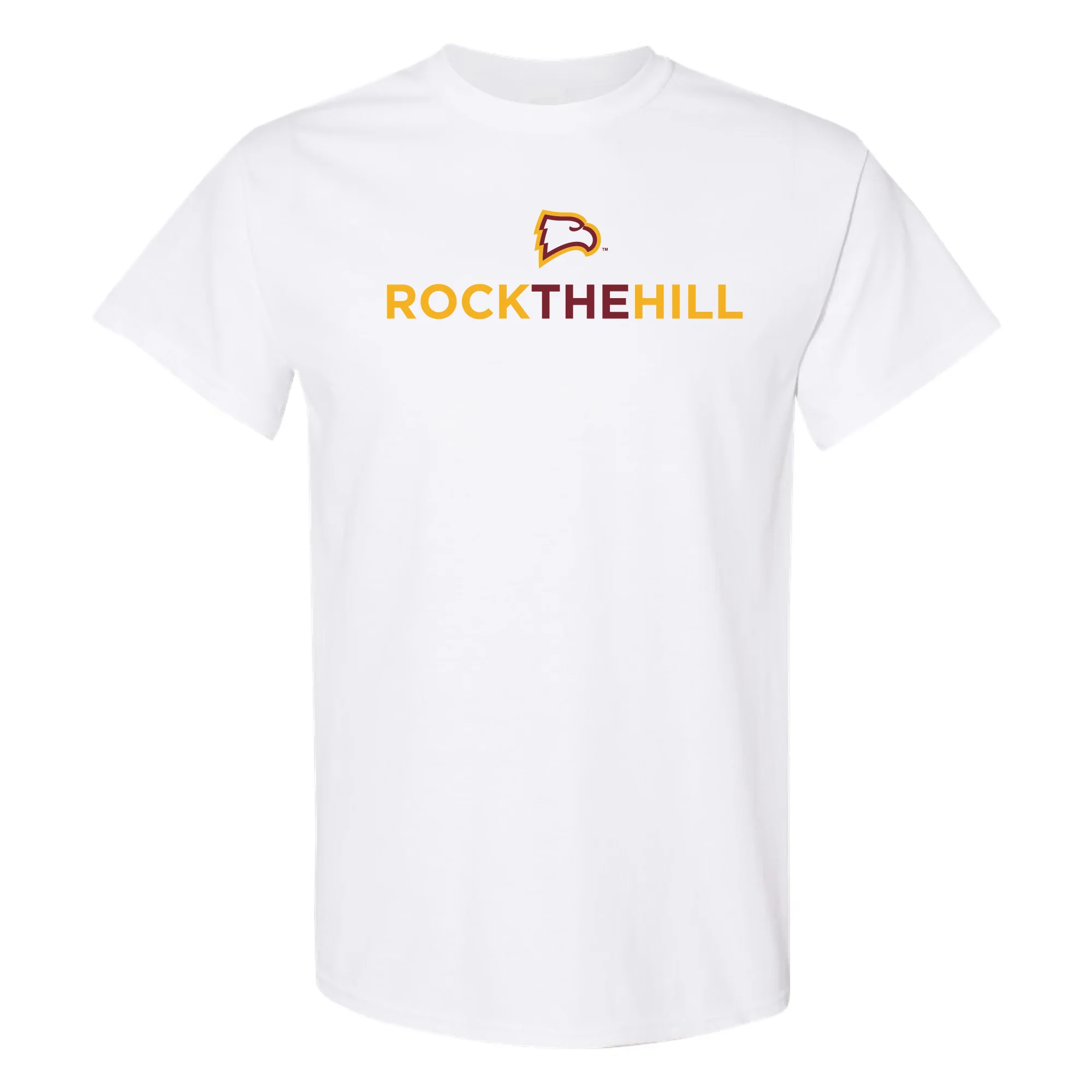 Winthrop Eagles Rock the Hill T Shirt - White