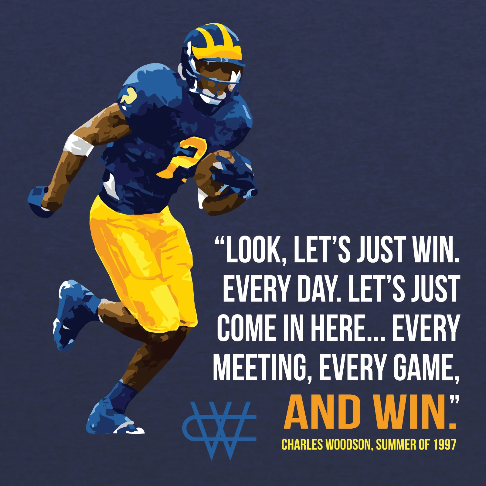 Woodson OSU Punt POD - Vintage Navy - Image 2