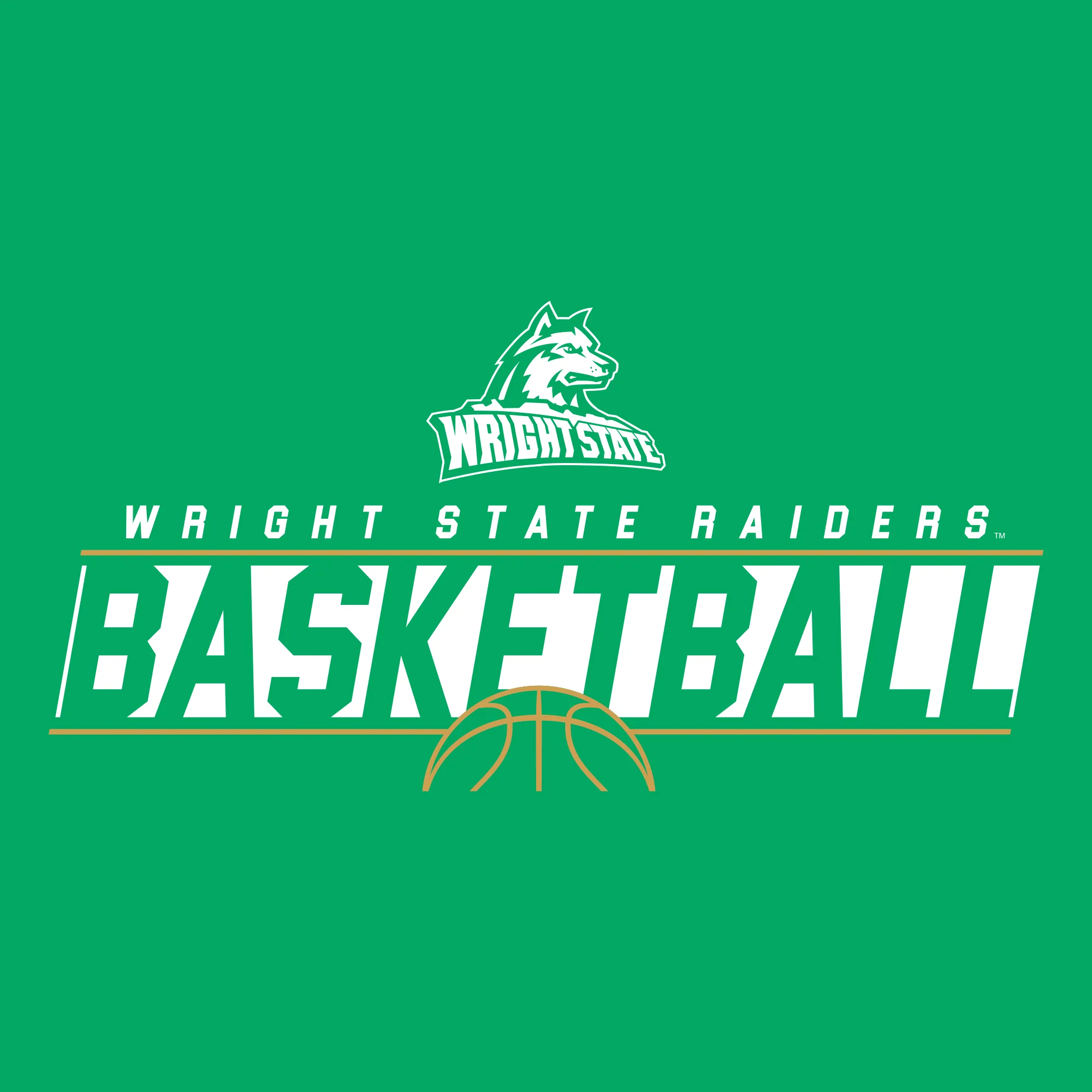 Wright State Raiders Basketball Charge T Shirt - Irish Green - Image 2