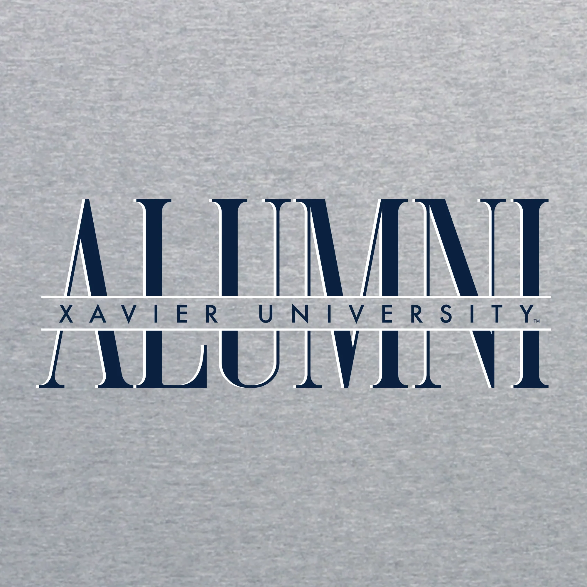 Xavier Classic Alumni Crewneck - Sport Grey - Image 2