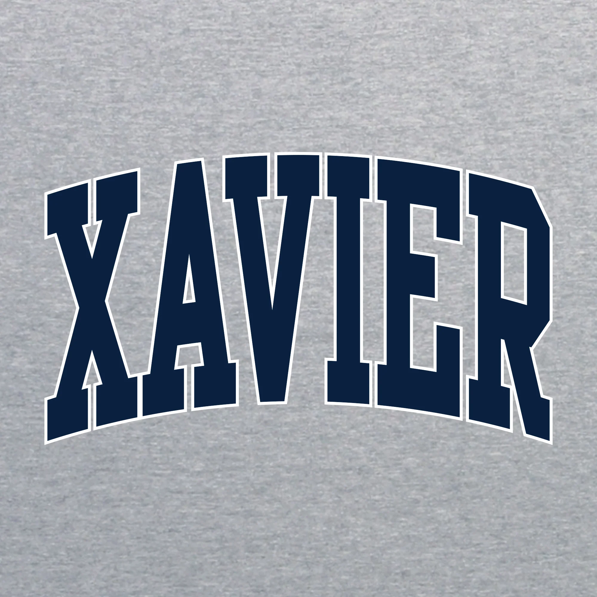 Xavier Musketeers Mega Arch T-Shirt - Sport Grey - Image 2