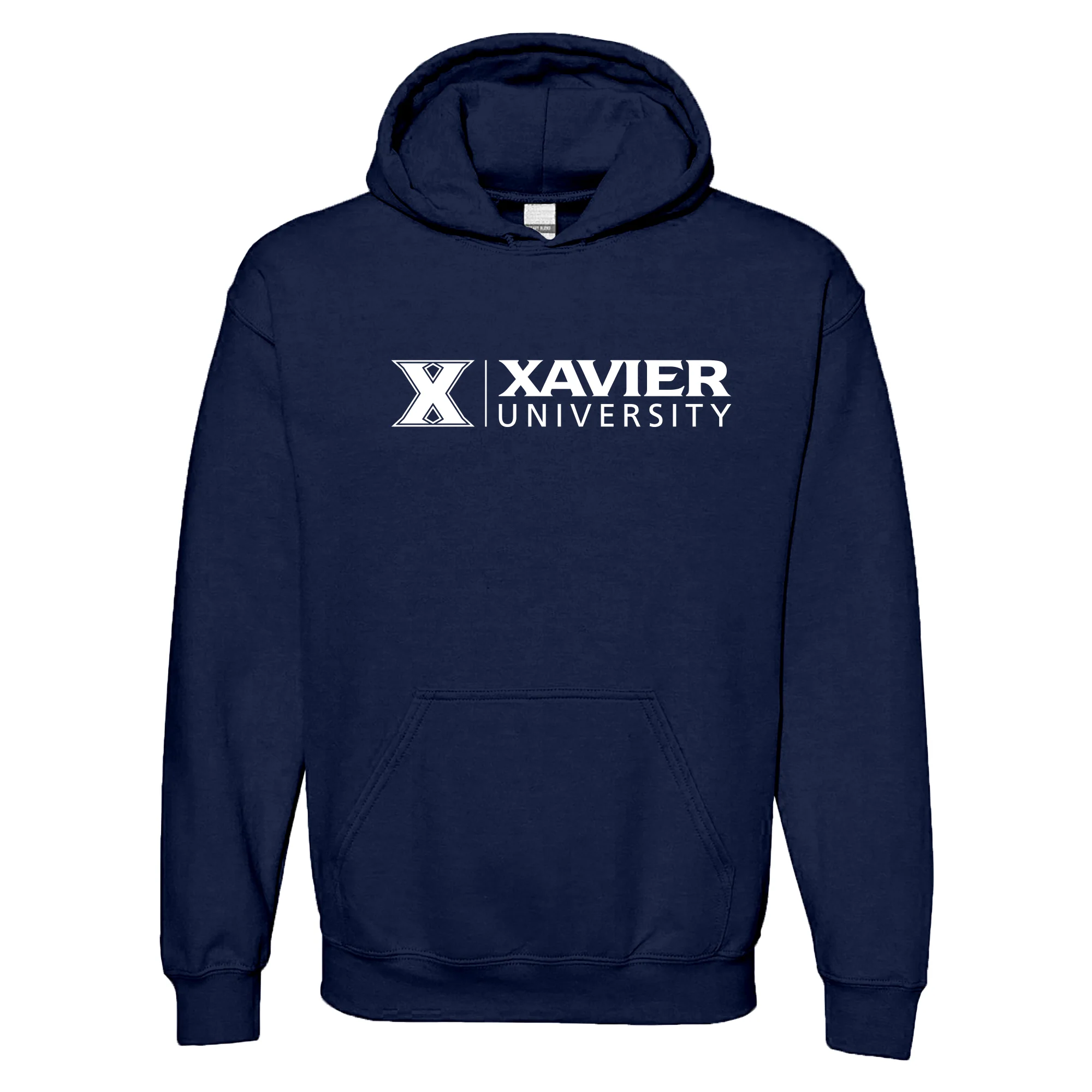 Xavier University Musketeers Institutional Logo Hoodie - Navy