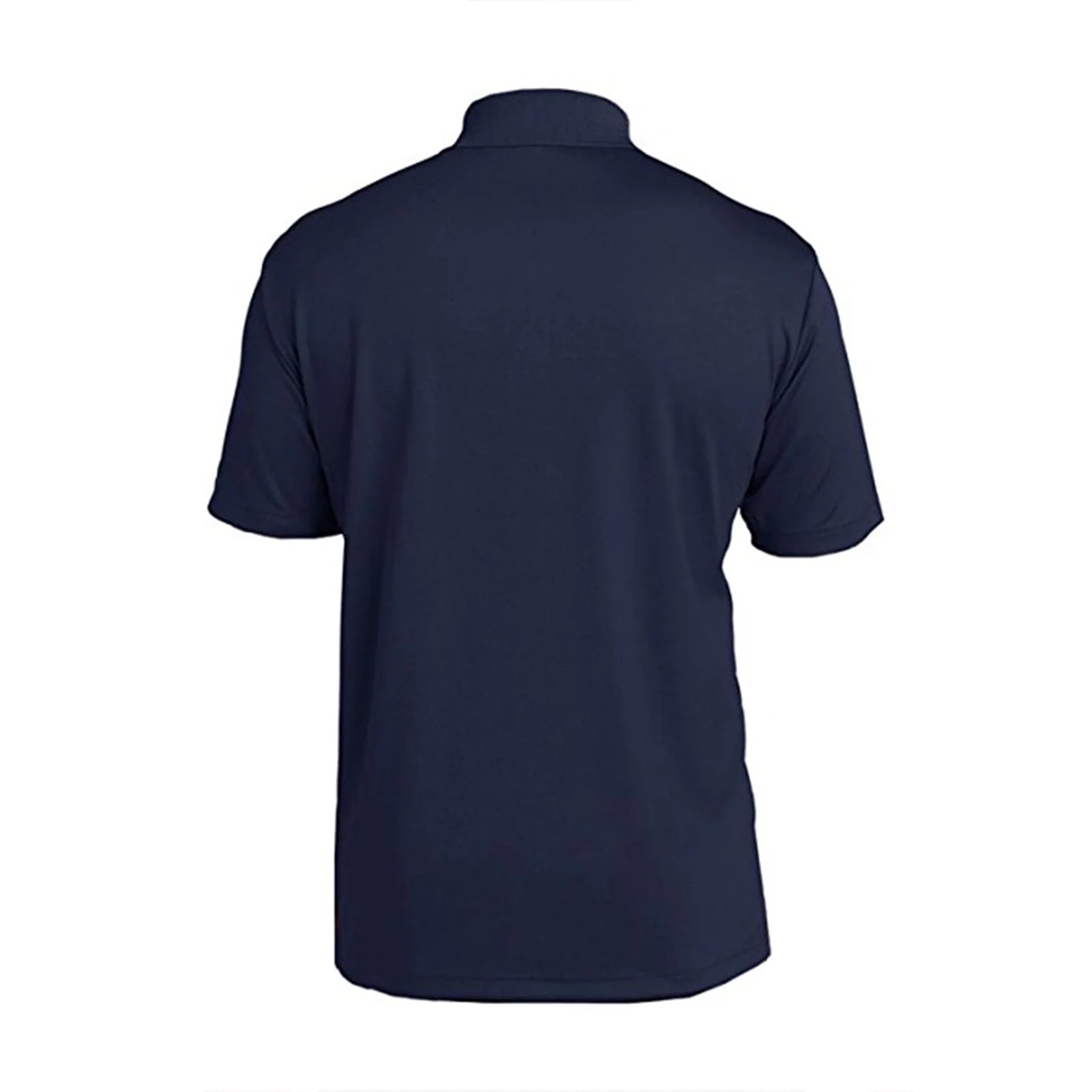 Xavier University Musketeers Primary Logo Left Chest Mens Polo - Navy - Image 3
