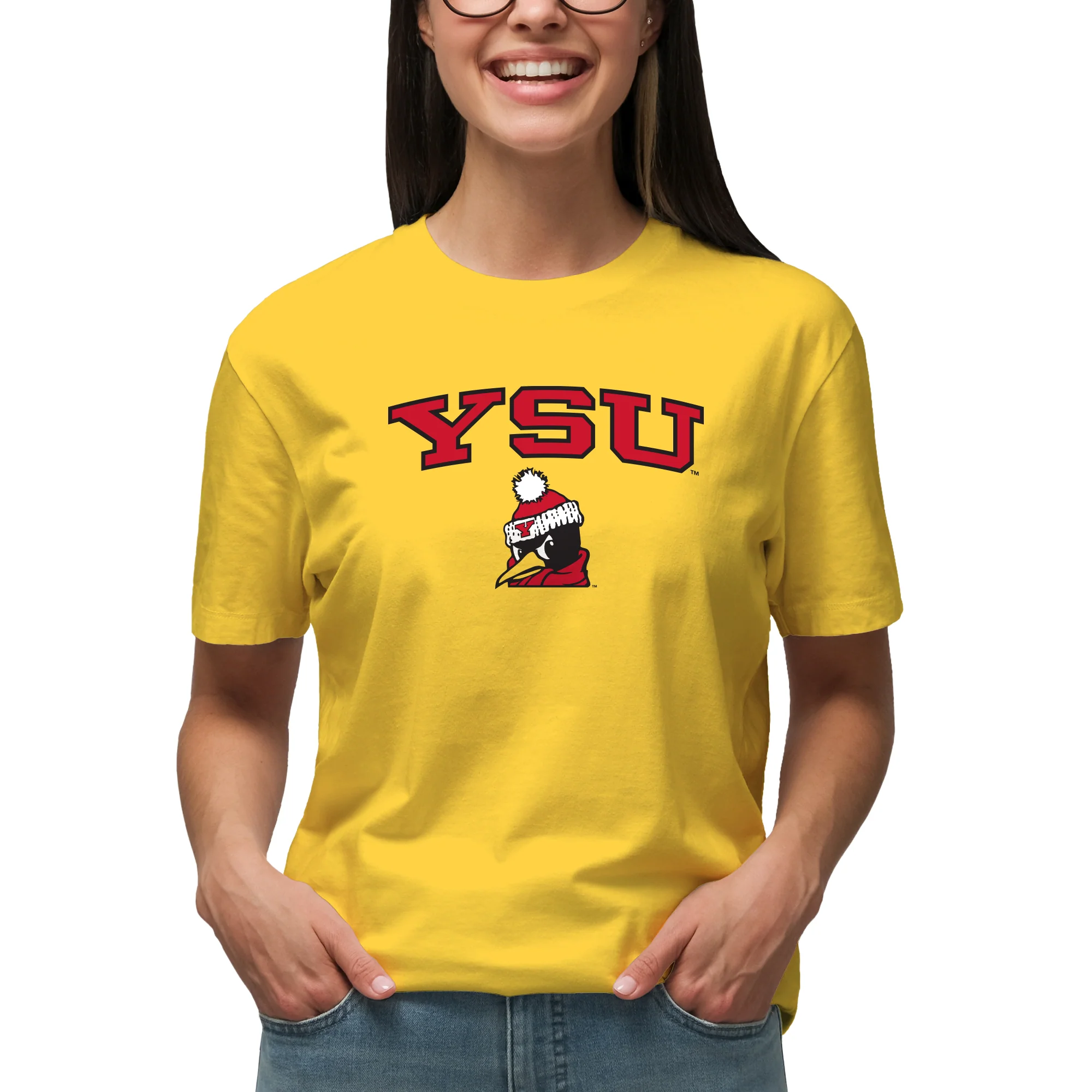 Youngstown Penguins Arch Logo T-Shirt - Image 4