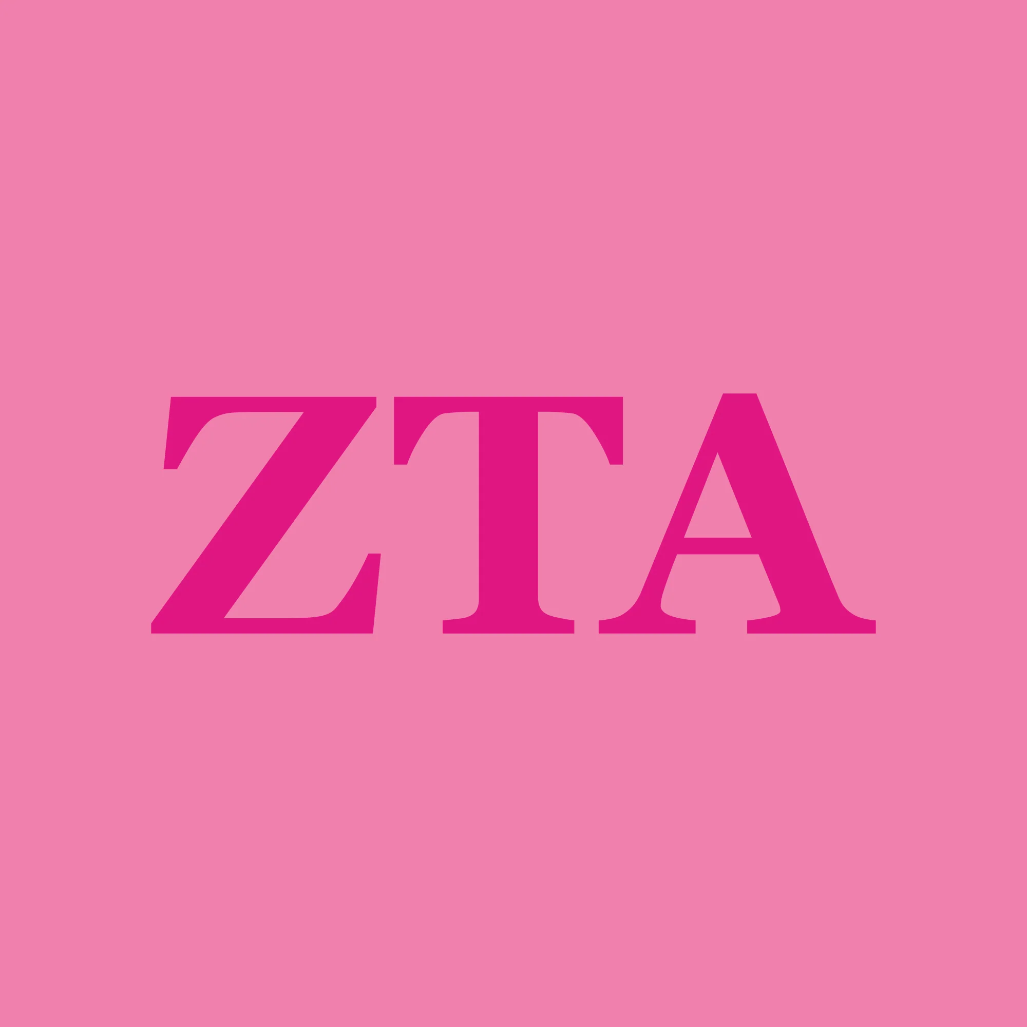 Zeta Tau Alpha Greek Letter Block Womens T-Shirt - Image 3